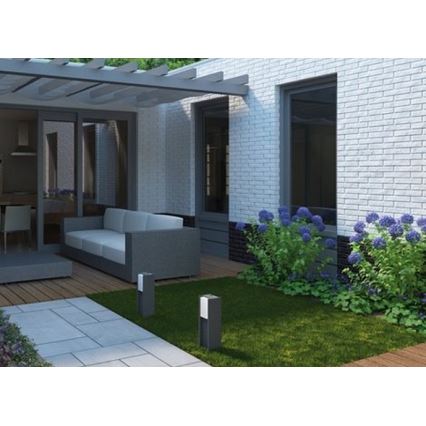 Philips 16353/93/16 – Utomhuslampa BRIDGE 1×E27/14W/230V IP44