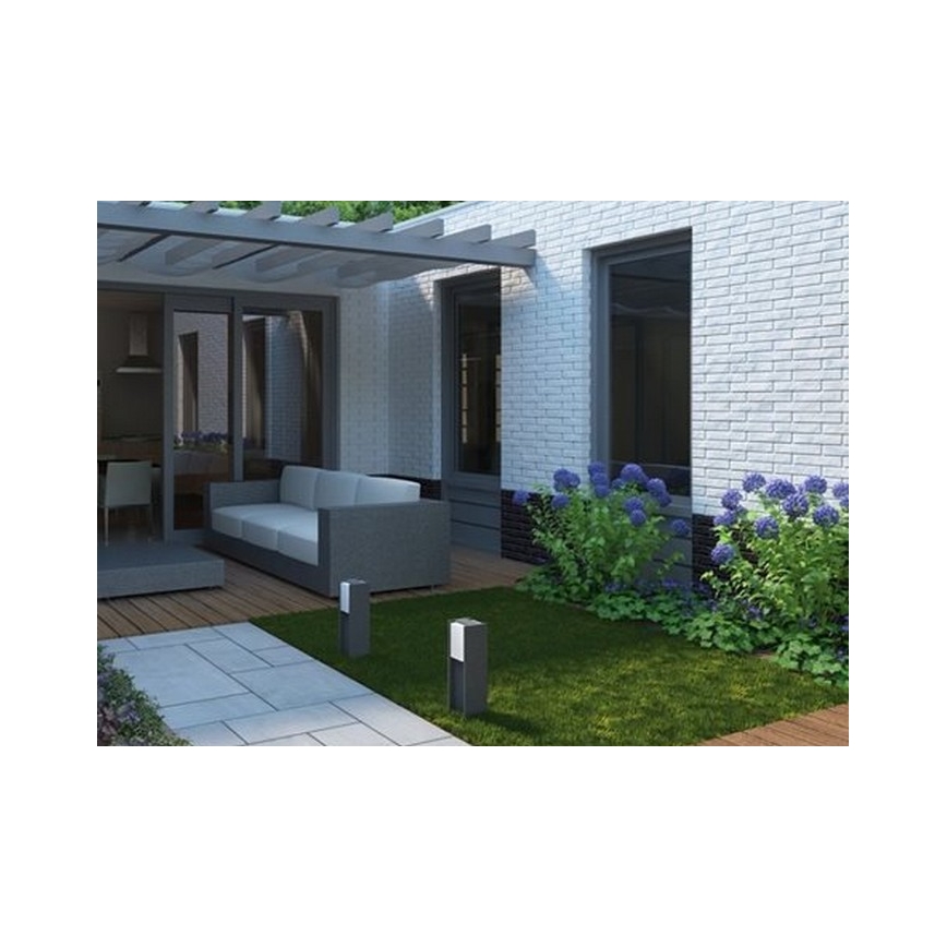 Philips 16353/93/16 – Utomhuslampa BRIDGE 1×E27/14W/230V IP44