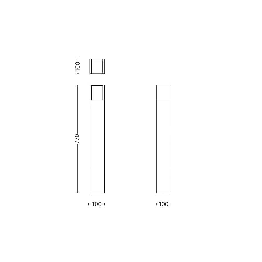 Philips - LED-lampa för utomhusbruk LED/6W/230V 2700K IP44