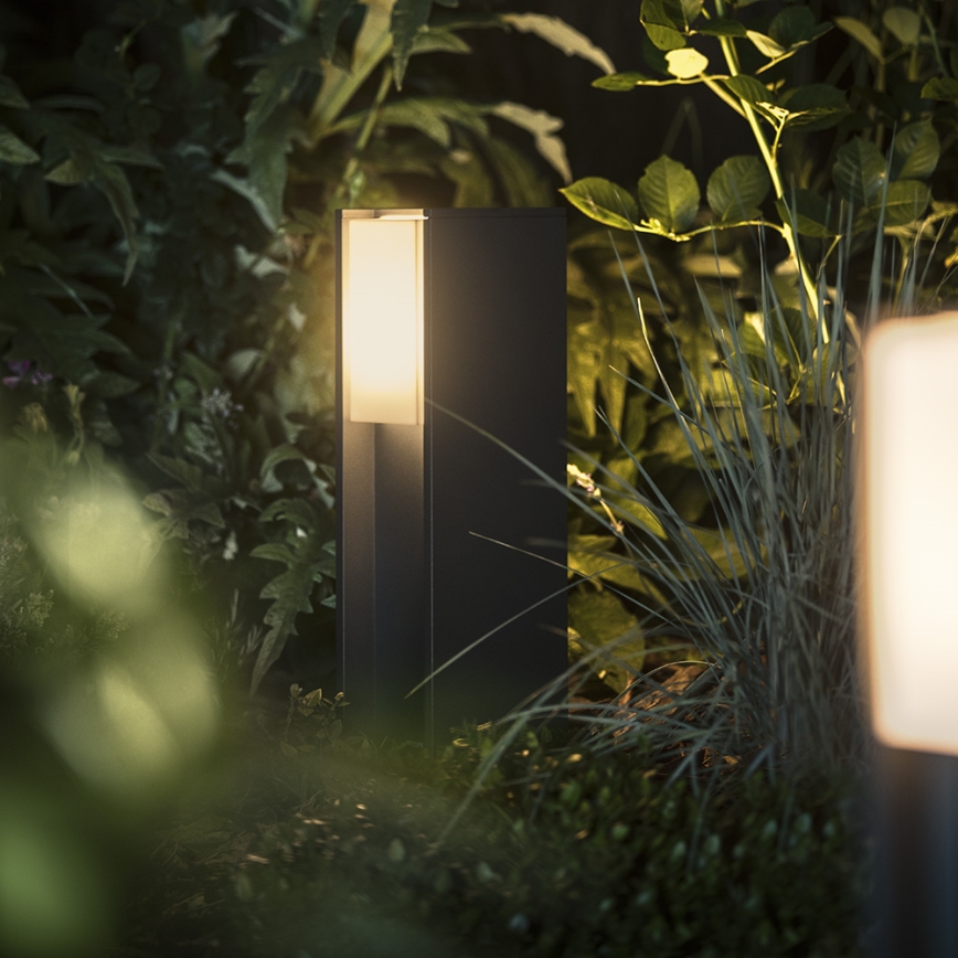 Philips - LED ljusreglerad utomhuslampa Hue TURACO 1xE27/9,5W/230V IP44