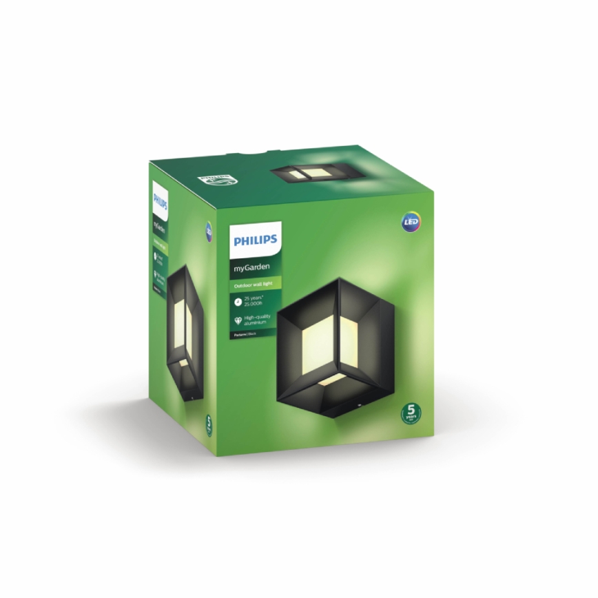 Philips 16480/30/P0 - LED utomhus Väggbelysning MYGARDEN PARTERRE LED/8W IP44