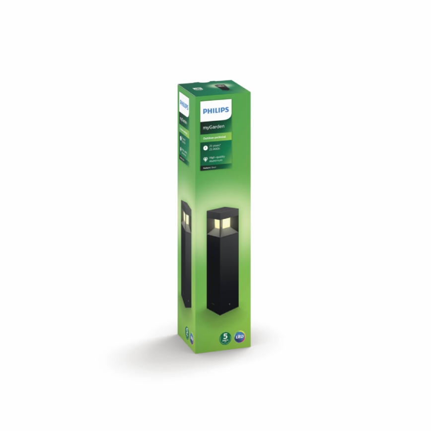 Philips 16481/30/P0 - LED Utomhuslampa MYGARDEN PARTERRE LED/8W/230V IP44