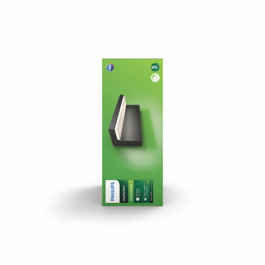 Philips - LED vägglampa för utomhusbruk 2xLED/4,5W/230V 4000K IP44