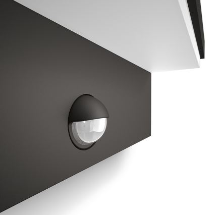 Philips - LED Utomhus vägglampa med sensor 2xLED/4,5W/230V 4000K IP44