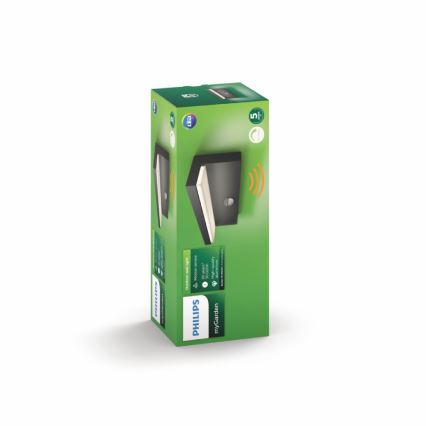 Philips - LED Utomhus vägglampa med sensor 2xLED/4,5W/230V 4000K IP44