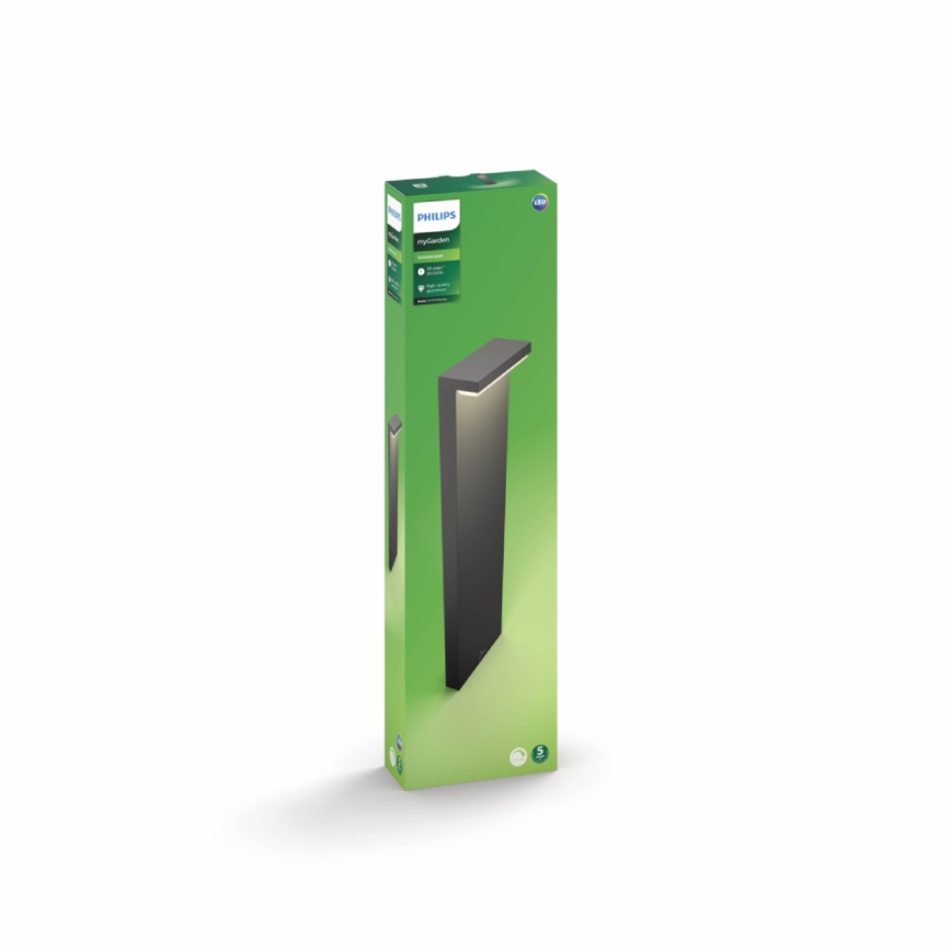 Philips 16486/93/P0 - LED Utomhuslampa MYGARDEN BUSTAN 2xLED/4,5W/230V 2700K IP44