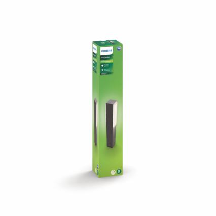 Philips 16488/93/P3 - Utomhus lyktstolpar MYGARDEN STRATOSPHERE 2xLED/4.5W IP44