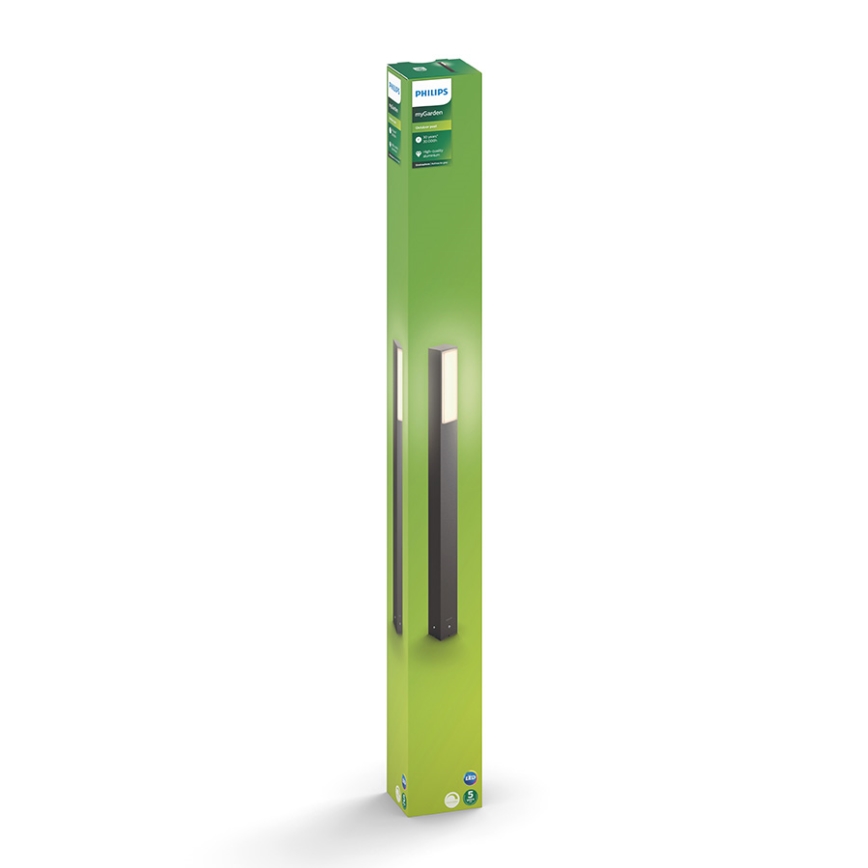 Philips 16489/93/P0 - Utomhus lyktstolpar MYGARDEN STRATOSPHERE 2xLED/4.5W IP44