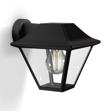 Philips 16495/30/PN - Utomhus Väggbelysning MYGARDEN ALPENGLOW E27/60W/230V