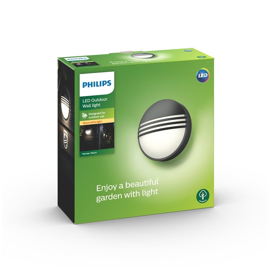 Philips 16496/30/PN - Utomhuslampa MYGARDEN ALPENGLOW E27/60W/230V