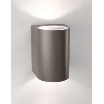 Philips 17101/43/16 - Utomhus Väggbelysning stjärnaLING 2xGU10/75W/230V