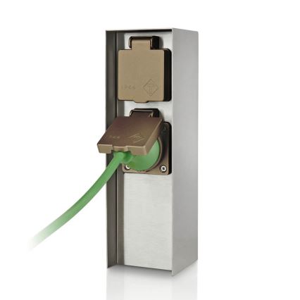 Philips 17108/47/46 - Utomhus plug hylskolonn MYGARDEN ROCK 230V IP44