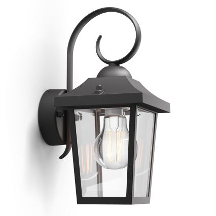 Philips 17236/30/PN - Utomhusbelysning MYGARDEN BUZZARD 1xE27/60W/230V IP44