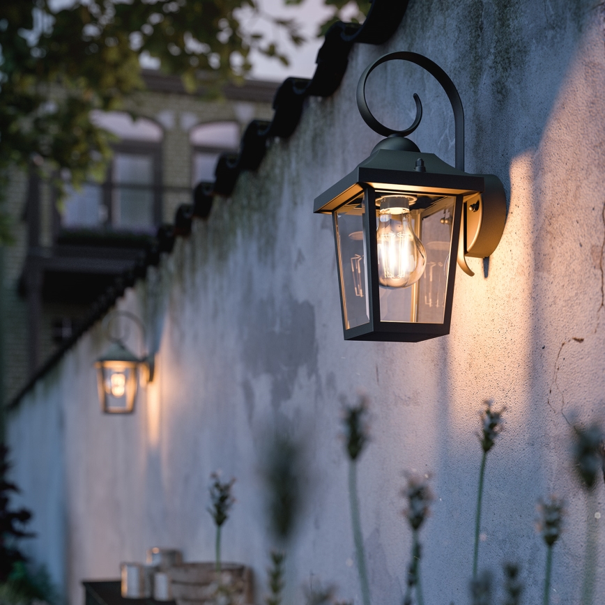 Philips 17236/30/PN - Utomhusbelysning MYGARDEN BUZZARD 1xE27/60W/230V IP44