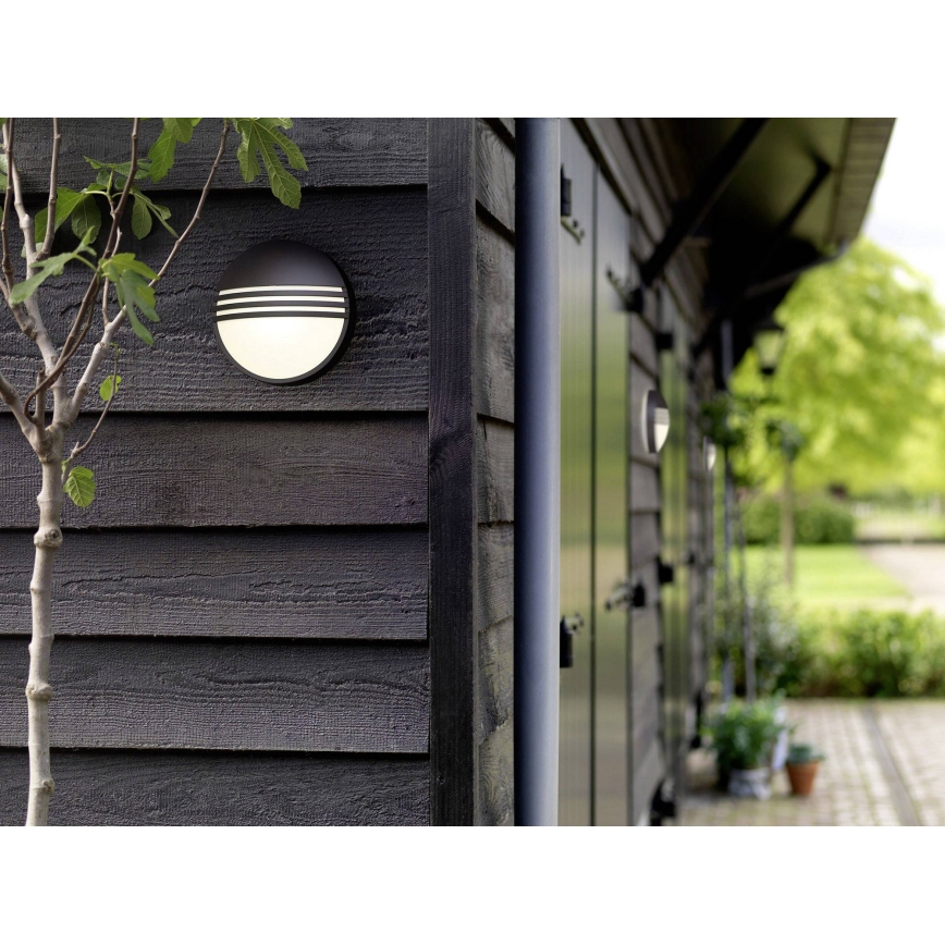 Philips 17296/30/16 - Utomhus Väggbelysning MYGARDEN YARROW 1xLED/6W/230V IP44
