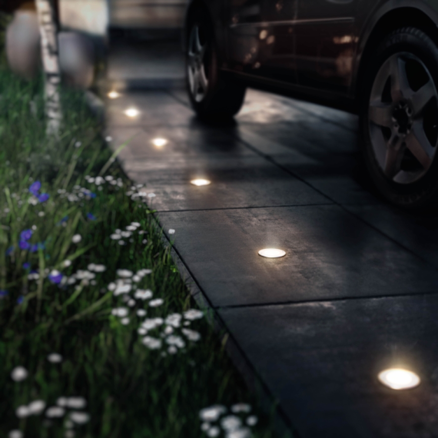 Philips 17306/47/16 - LED Utomhus Infartsbelysning 1xLED/3W/230V