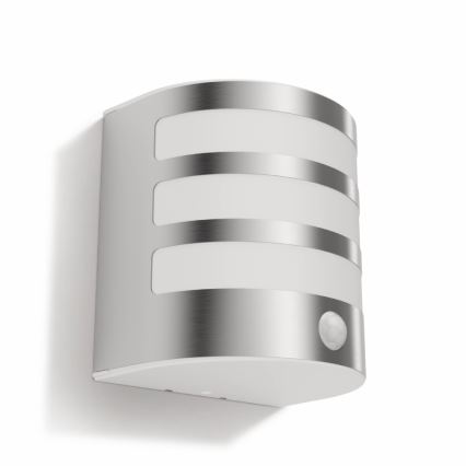 Philips 17315/47/16- LED utomhus Väggbelysning med sensor 1xLED/3W IP44