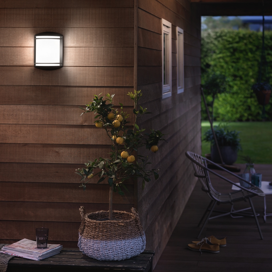 Philips 17320/30/P3 - Utomhus Väggbelysning MYGARDEN ANTELOPE 1xLED/6W/230V