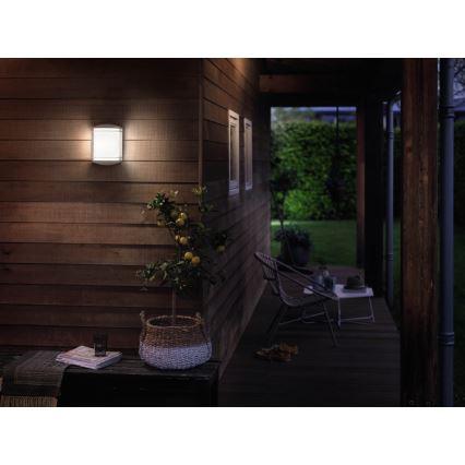 Philips 17320/30/P3 - Utomhus Väggbelysning MYGARDEN ANTELOPE 1xLED/6W/230V
