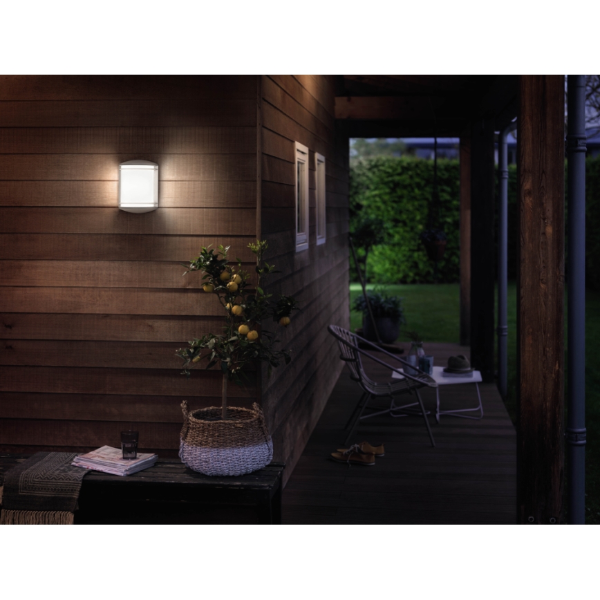 Philips 17320/30/P3 - Utomhus Väggbelysning MYGARDEN ANTELOPE 1xLED/6W/230V