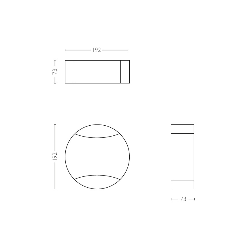 Philips 17338/93/PN - Utomhus Väggbelysning MYGARDEN LIMESTONE 2xGU10/5W