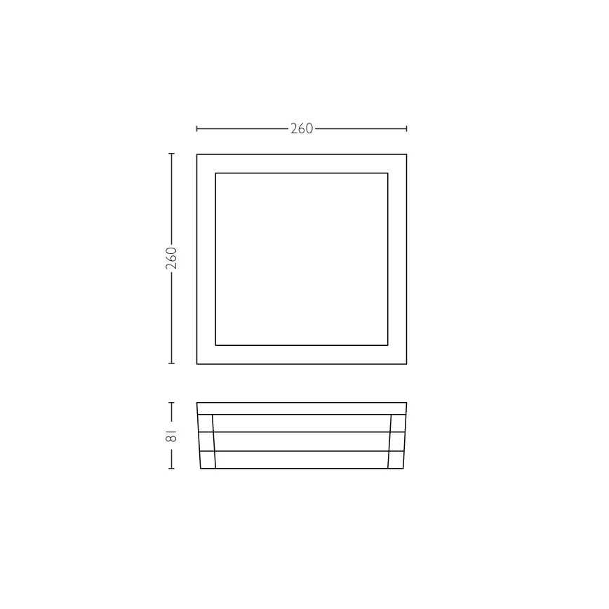 Philips 17350/93/PN – Utomhusbelysning MOONSHINE 2×E27/14W IP44