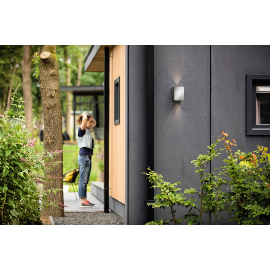 Philips 17358/47/P0 - LED Utomhus Väggbelysning MYGARDEN CISTUS 2xLED/4,5W