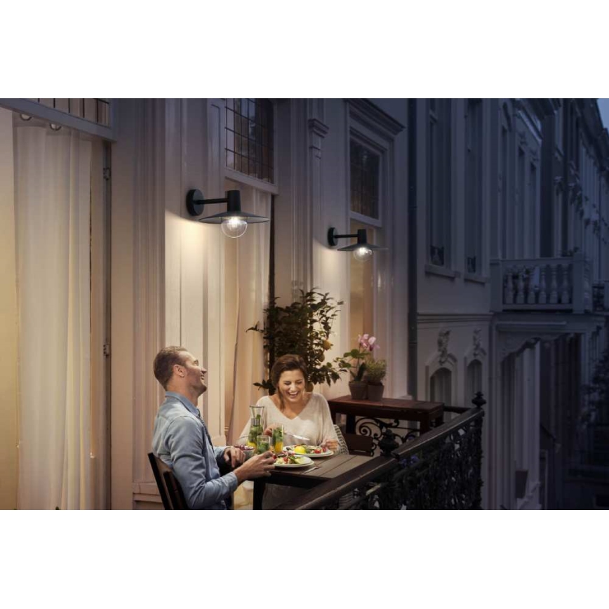 Philips 17382/30/PN - Utomhusbelysning MYGARDEN SKUA 1xE27/42W/230V IP44