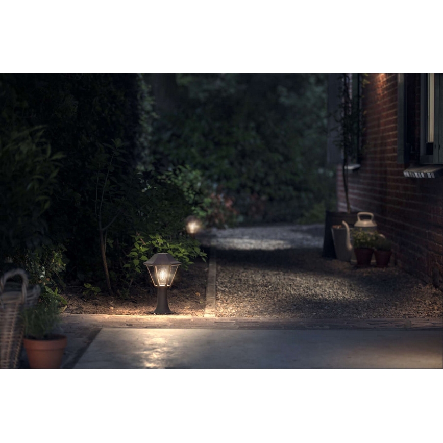 Philips 17387/43/PN - Utomhuslampa MYGARDEN CURASSOW 1xE27/42W/230V