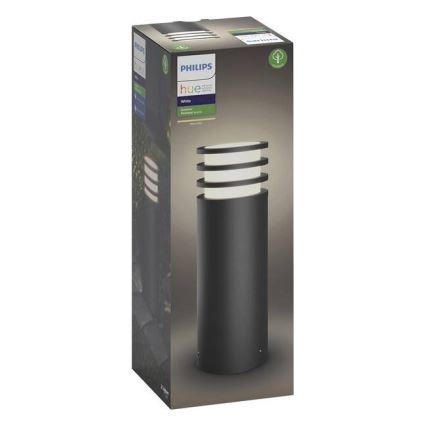 Philips - LED dimbar utomhuslampa Hue LUCCA 1xE27/9,5W/230V IP44