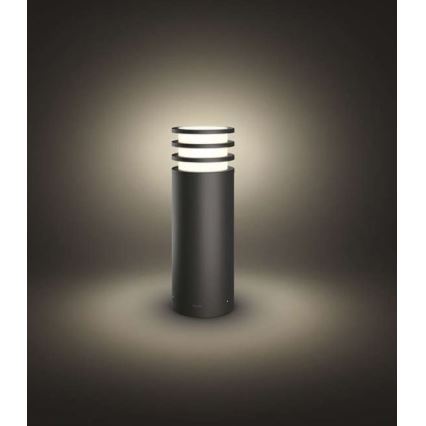 Philips 17402/93/P0 - LED Dimbar Utomhuslampa Hue LUCCA 1xE27/9,5W/230V IP44