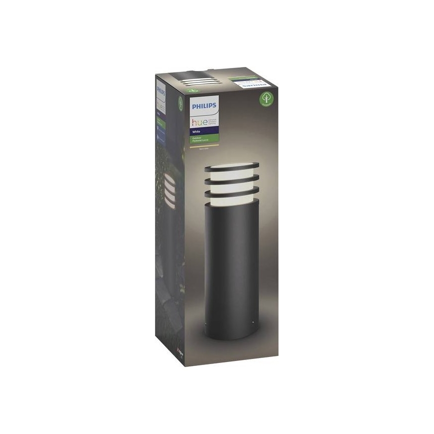 Philips 17402/93/P0 - LED Dimbar Utomhuslampa Hue LUCCA 1xE27/9,5W/230V IP44