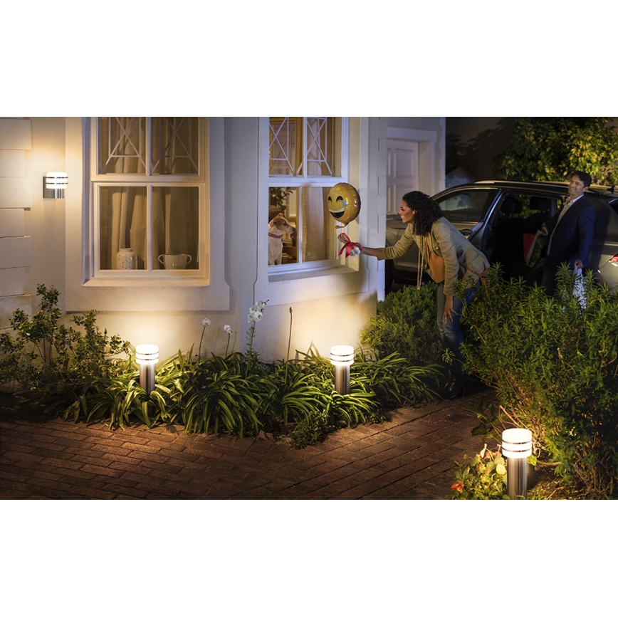 Philips - LED Dimbar vägglampa utomhus Hue TUAR 1xE27/9,5W IP44