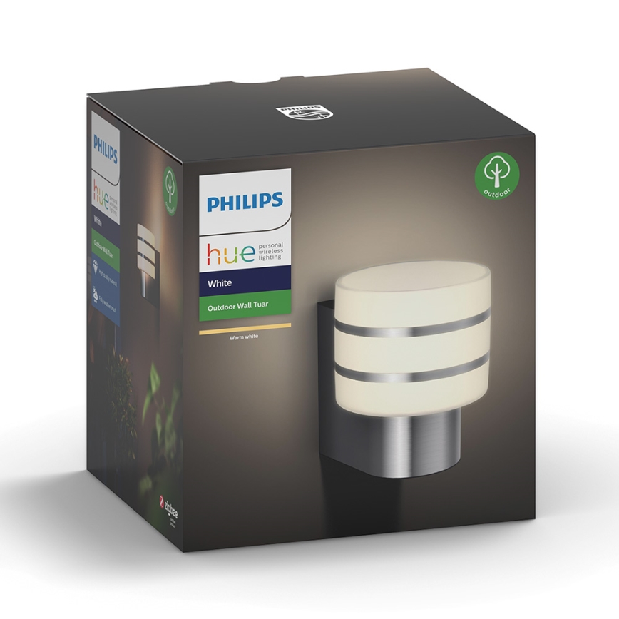 Philips - LED Dimbar vägglampa utomhus Hue TUAR 1xE27/9,5W IP44