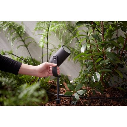 Philips - Förlängningskit LED RGB utomhus spotlight Hue LILY LED/8W/230V IP65