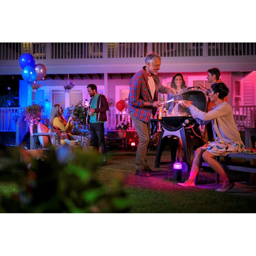 Philips - Förlängningskit LED RGB utomhus spotlight Hue LILY LED/8W/230V IP65