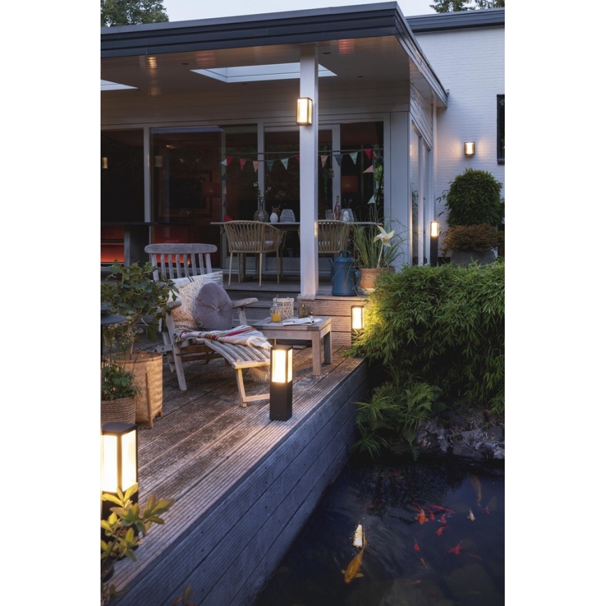 Philips - LED RGBW Dimbar vägglampa utomhus Hue IMPRESS 2xLED/8W/230V IP44