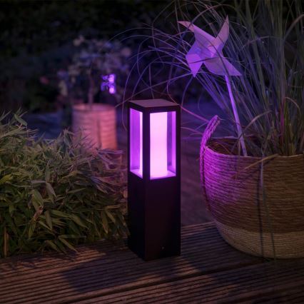 Philips - LED RGBW Ljusreglerad utomhus lampa Hue IMPRESS LED/16W/230V 2000-6500K IP44