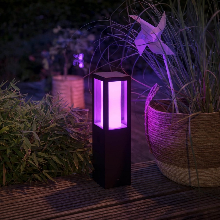 Philips - LED RGBW Ljusreglerad utomhus lampa Hue IMPRESS LED/16W/230V 2000-6500K IP44