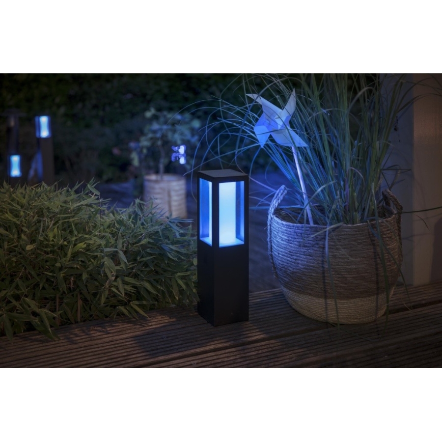 Philips - LED RGBW Ljusreglerad utomhus lampa Hue IMPRESS LED/16W/230V 2000-6500K IP44