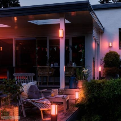 Philips - LED RGBW Ljusreglerad utomhus lampa Hue IMPRESS LED/16W/230V 2000-6500K IP44