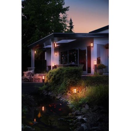 Philips - LED RGB lampa för utomhusbruk Hue IMPRESS 2xLED/8W/230V IP44