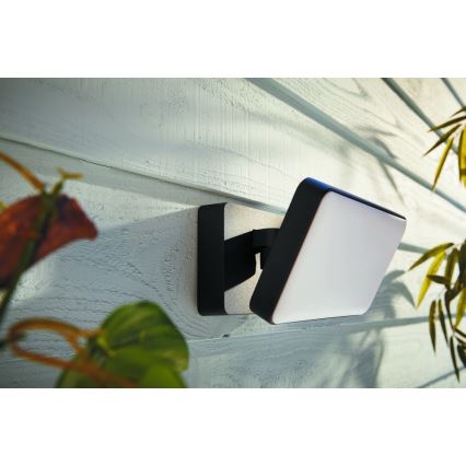 Philips - LED Ljusreglerad utomhus reflektor Hue WELCOME 2xLED/15W/230V IP44