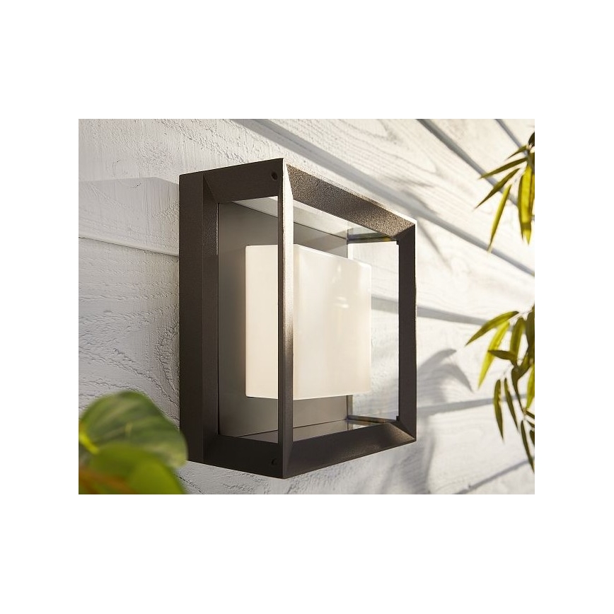 Philips - LED RGBW Dimbar vägglampa utomhus Hue ECONIC LED/15W/230V 2000-6500K IP44