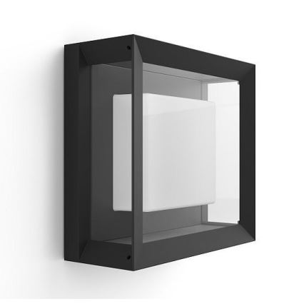 Philips - LED RGBW Dimbar vägglampa utomhus Hue ECONIC LED/15W/230V 2000-6500K IP44