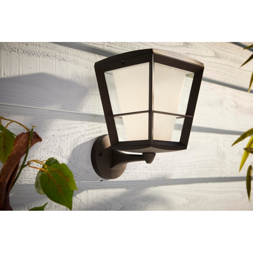 Philips - LED RGBW Dimbar vägglampa utomhus Hue ECONIC LED/15W/230V IP44