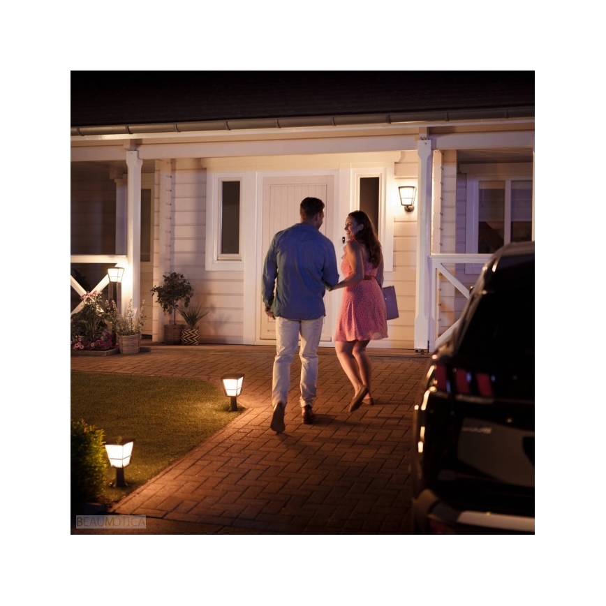 Philips - LED RGBW Dimbar vägglampa utomhus Hue ECONIC LED/15W/230V IP44