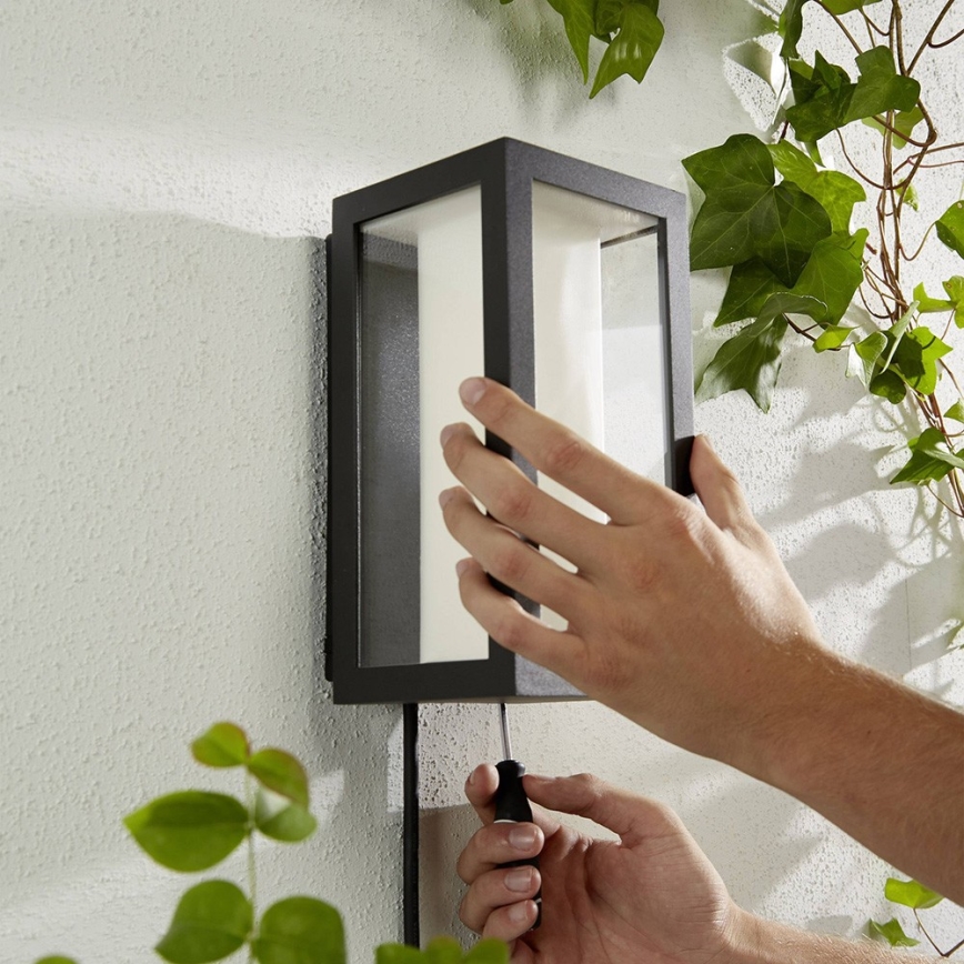 Philips - LED RGBW Dimbar vägglampa utomhus Hue IMPRESS 2xLED/8W/24V 2000-6500K IP44