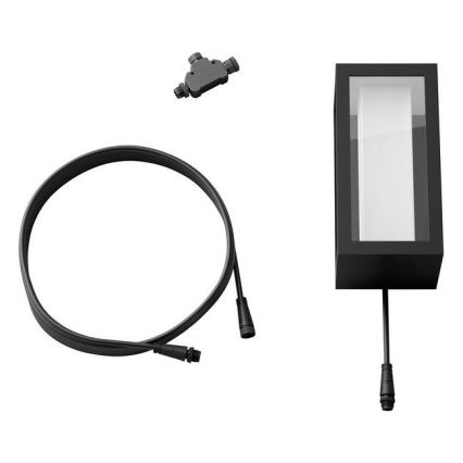 Philips - LED RGBW Dimbar vägglampa utomhus Hue IMPRESS 2xLED/8W/24V 2000-6500K IP44
