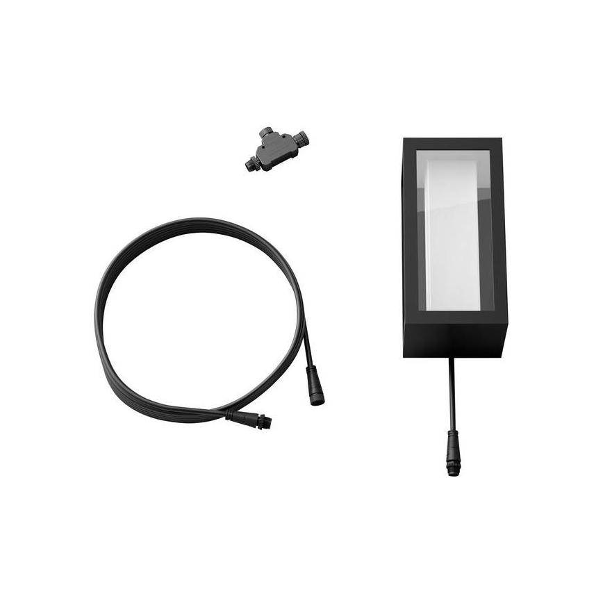 Philips - LED RGBW Dimbar vägglampa utomhus Hue IMPRESS 2xLED/8W/24V 2000-6500K IP44
